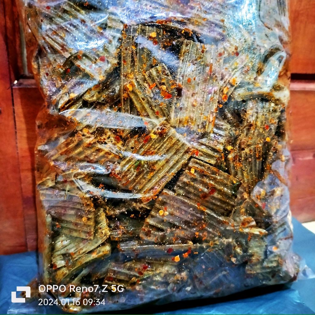 

seblak kerupuk jengkol pedas daun jeruk 1kg