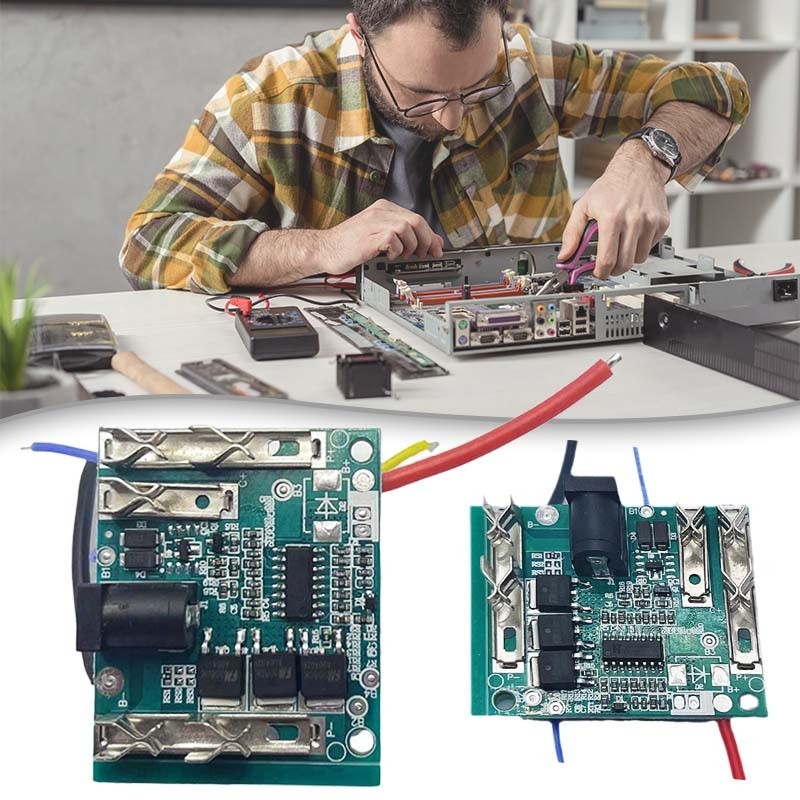 MD Pelindung Circuit Board Baterai Lithium 5s 21v 20a / Bms 5s Lxt Board Pelindung Circuit Board