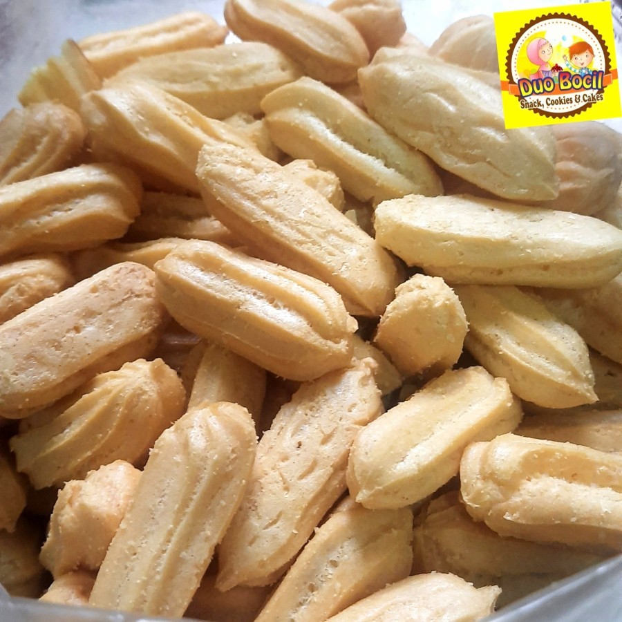 

Kue Soes Sus Keju Kaktus Gurih 250 Gram - Duo Bocil Snack