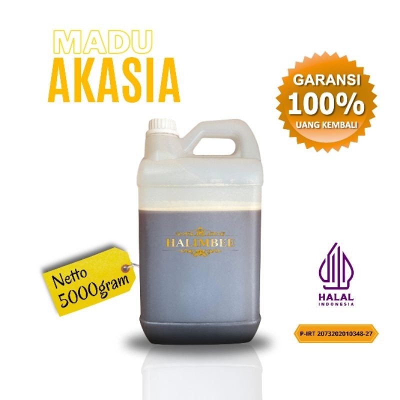 

Madu asli Hutan Murni Nektar Akasia Carva 5 KG - HALIMBEE