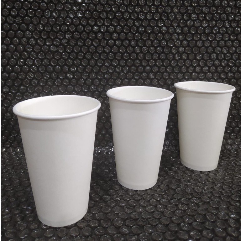 viral Paper cup 12 oz / gelas kertas / polos & motif