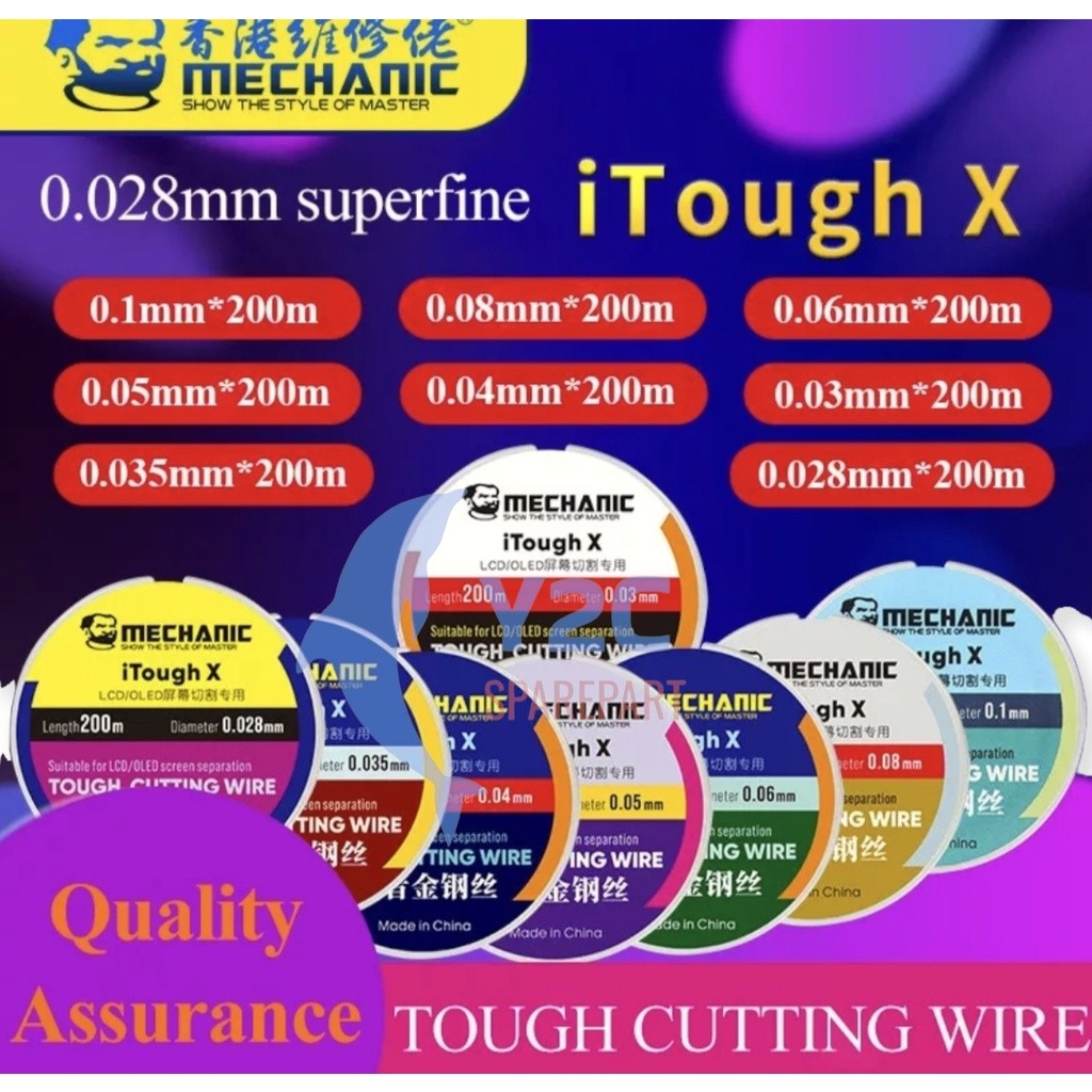 KAWAT PEMISAH LCD MECHANIC / PEMISAH LCD TOUCHSCREEB TASKRIN LAYAR SENTUH TC / ALAT SERVIS SERVICE