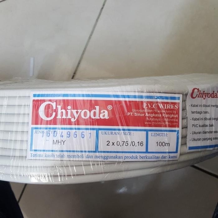 Kabel Listrik Serabut Chiyoda Mhy 2 X 0,75Mm