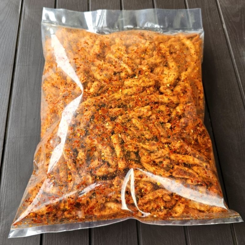 

Basreng Pedas Daun Jeruk Viral 1kg Bumbu Melimpah Extra Promo Murah Snack Makanan Ringan Krispi