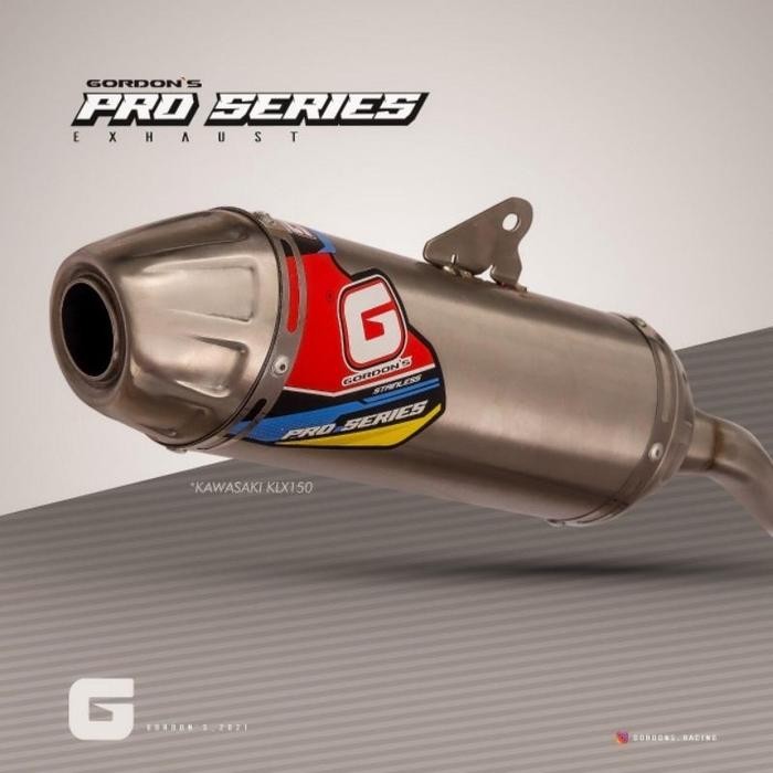 PREMIUM KNALPOT GORDON PROSERIES DAN MXSERIES KLX CRF WR 155