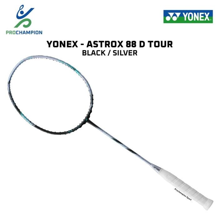 PREMIUM Raket Badminton YONEX Astrox 88D 88 D TOUR Gen 3 Black Silver