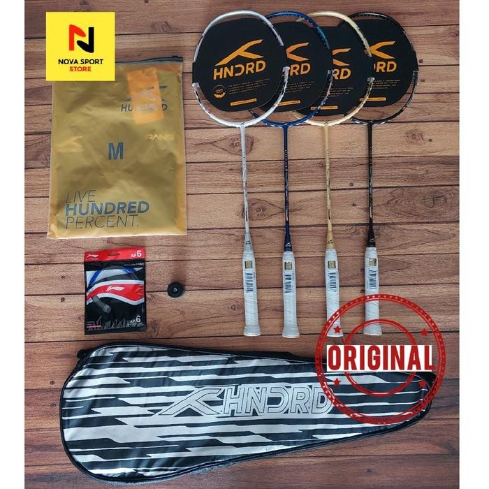 PREMIUM Raket Badminton Hundred Hndrd Atomic Air 78