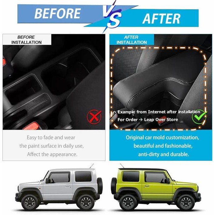 PREMIUM Console Box Jimny JB74 Armrest JB74 Arm Rest Jimny Aksesoris Jimny