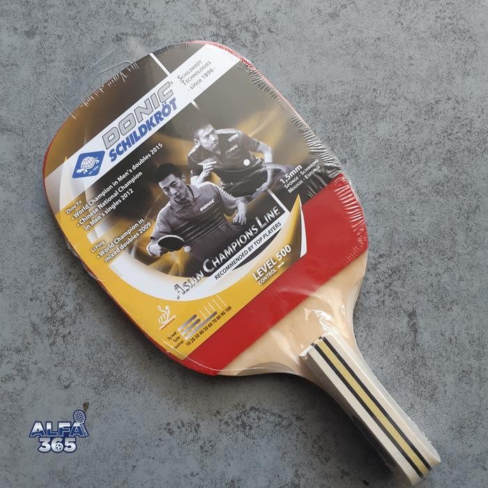 PREMIUM Schildkrot Asian 500 Pen Holder Bat Bet Pingpong Tenis Meja - Hobby