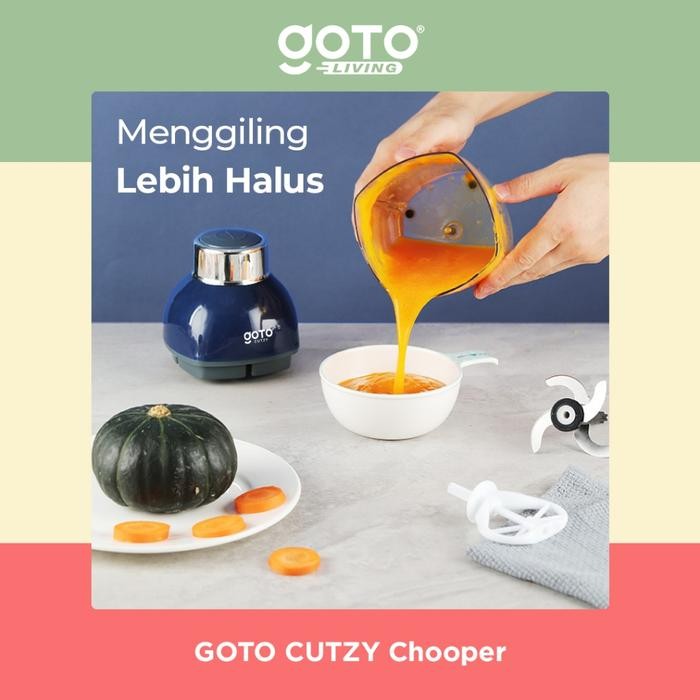 Goto Cutzy Blender Mesin Penggiling Chopper Daging Bumbu Multifungsi
