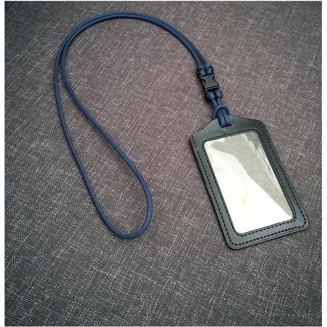 

Lanyard Gantungan Card Holder Kulit Sintetis Paracordistic Terlaris