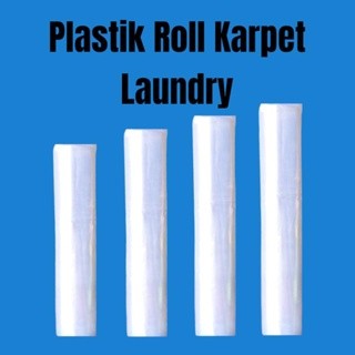 PLASTIK LAUNDRY SABLON UMUM PLASTIK PP ROLL PACKING LAUNDRY SABLON/ PRINT UKURAN