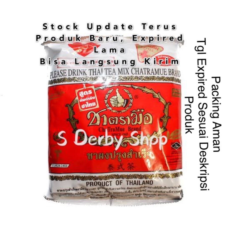 

Chatramue Thai Tea Thaitea Original Teh Thailand 400gram