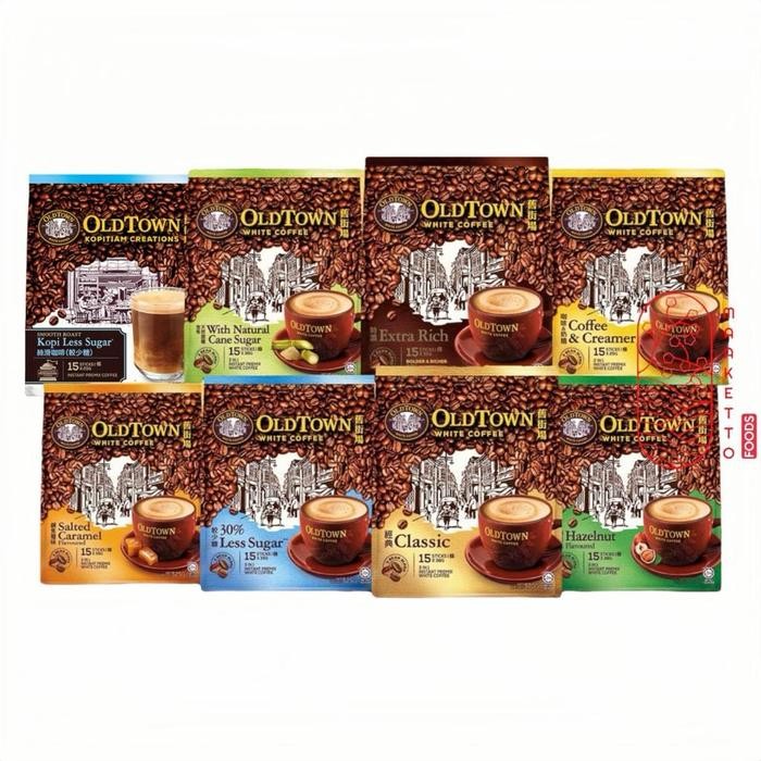 

Terlaris Old Town White Coffee Classic Hazelnut 2 In 1 Less Sugar/Kopi Old Town Ongkir Termurah