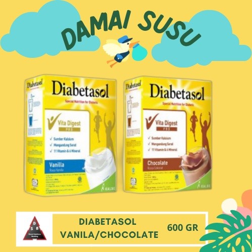 

Diabetasol 570gr Vanila / Chocolate / Cappucino