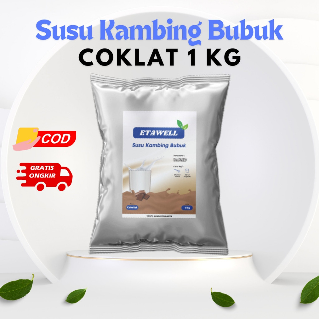 

Etawell - Susu Kambing Bubuk Cokelat 1000 Gr