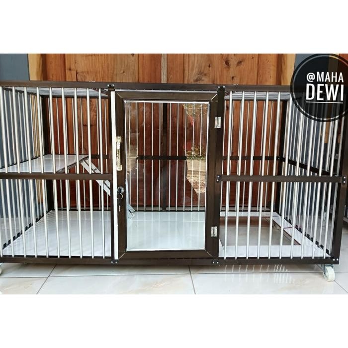 Kandang Kucing Alumunium 1 Pintu Jumbo