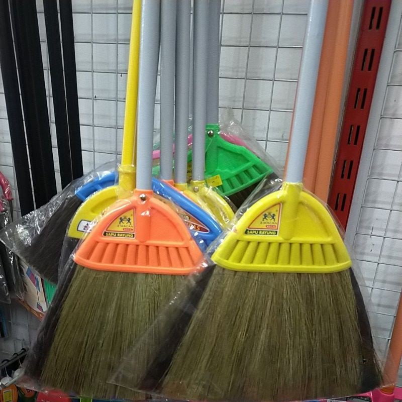 Termurah Sapu Lantai - 2 Macan : Sapu Family Besar & Sapu 2 Macan - Special - 2 Macan