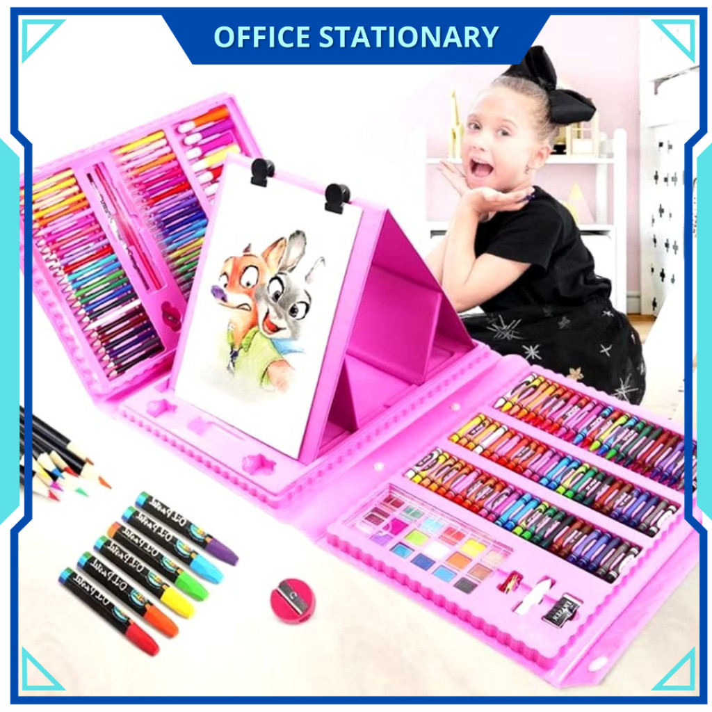 

Meriyah Storee - OFS Crayon Pensil Warna Art Set Pensil Warna KRAYON 208 PCS