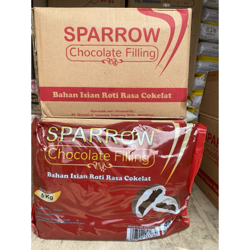 

SELAI COKLAT SPARROW FILLING 5kg SLAI COKLAT COKLAT ISIAN ROTI