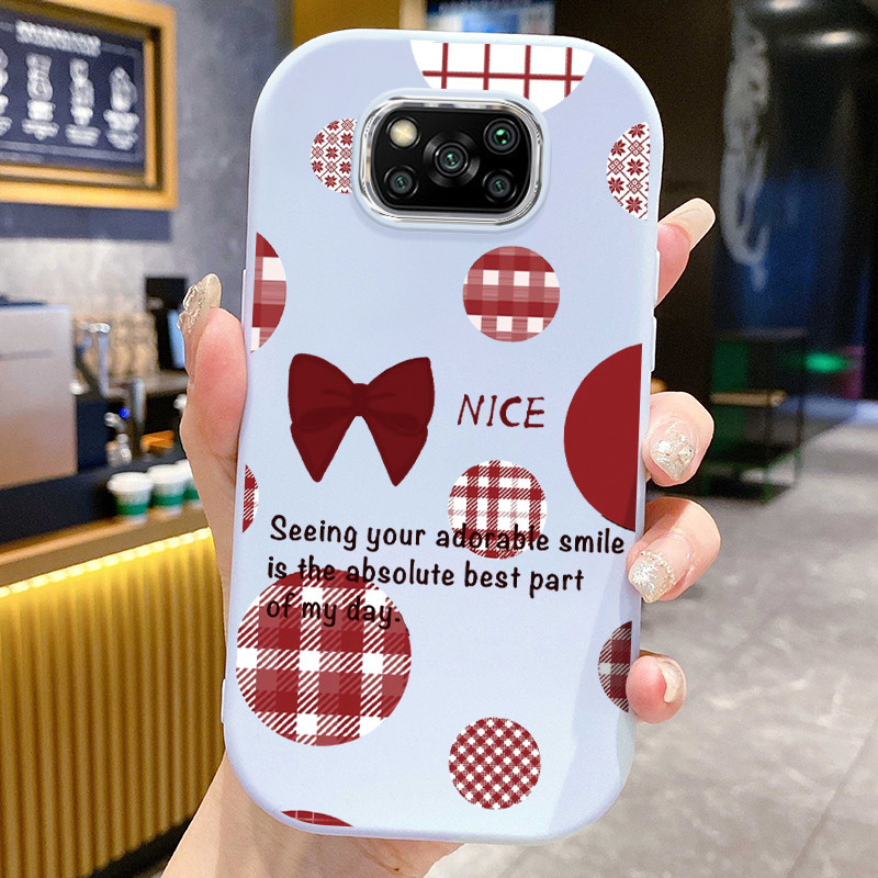 Casing Hp Untuk Xiaomi POCO X3 POCO X3 Pro POCO X3 GT POCO X3 NFC Case kasingg Cesing Jaringan Lingk