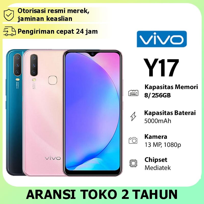 Souyoun - HP VIVO Y17 RAM 8/256GB 4G SMARTPHONE GARANSI 2 TAHUN