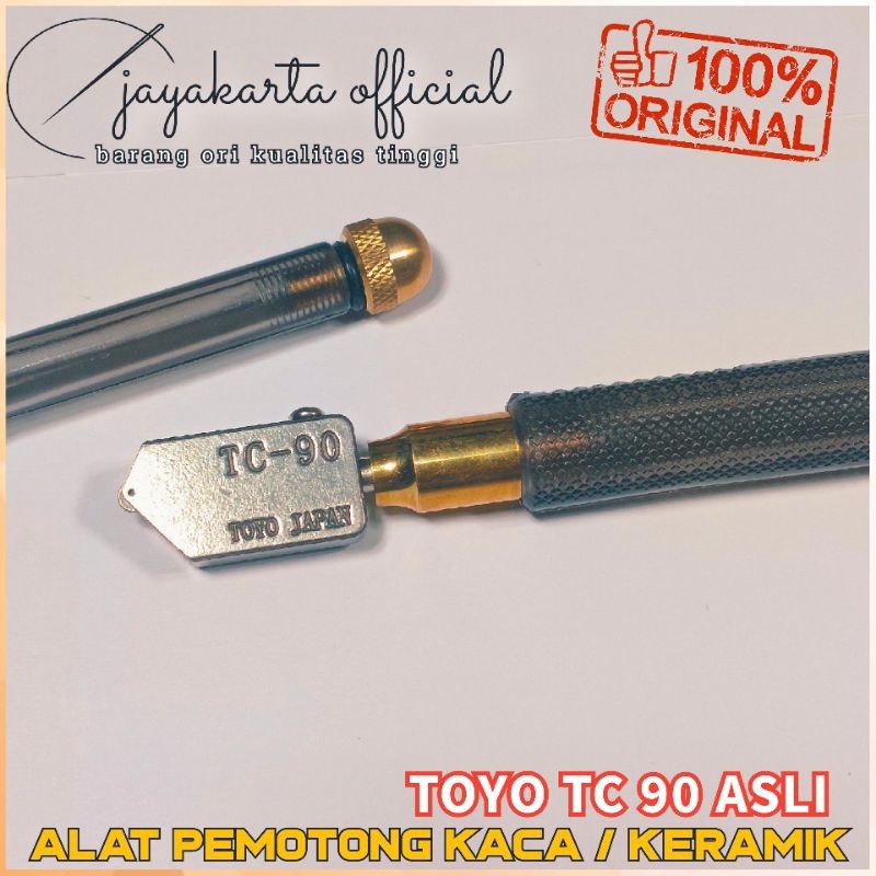 alat pemotong kaca toyo TC 90 alat potong kaca asli pisau potong kaca alat potong keramik alat