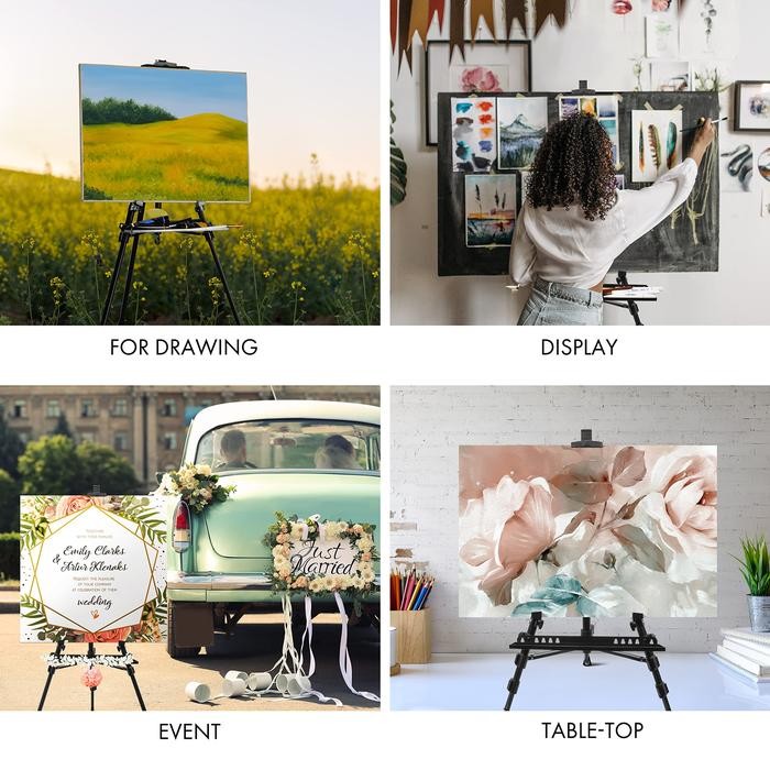 

Art - Tripod Banner Stand Lukis Tripod Foto Stand Frame Display