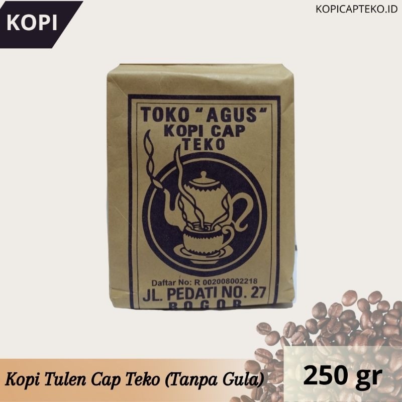 

Kopi CAP TEKO TANPA GULA 250 Gram