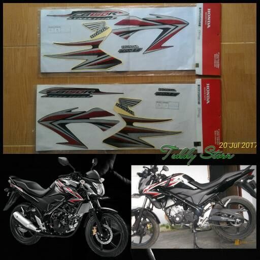 PREMIUM Striping Stripping Honda CB150R CB 150R Streetfire Old Hitam Merah Ori