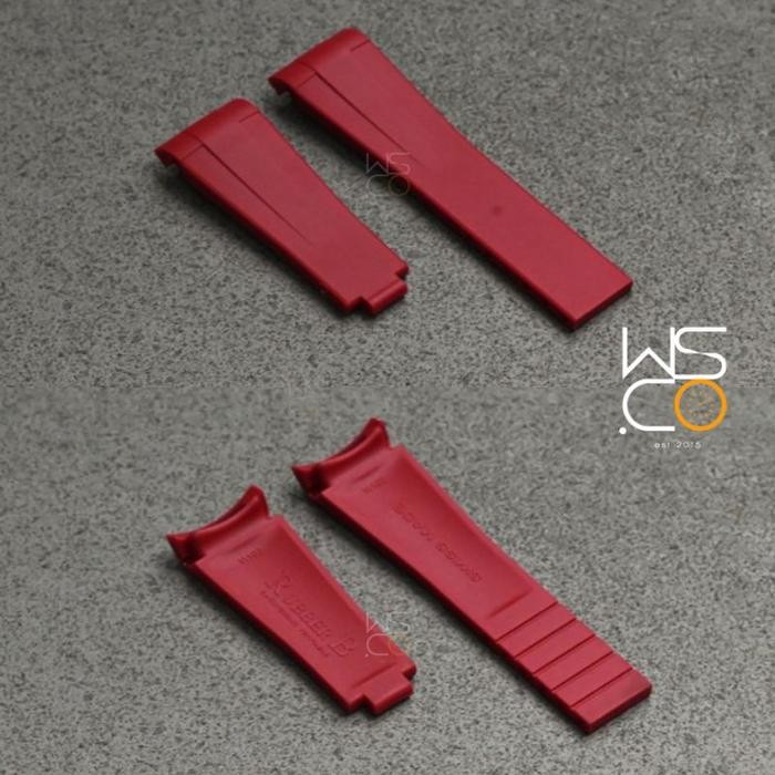 Strap Rubber Vulcanized Curved Rubber B With Logo