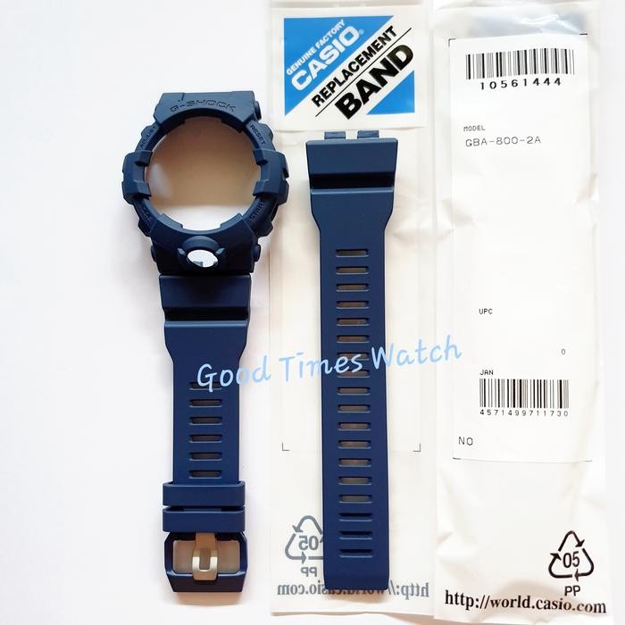 Paket Strap Bezel G-Shock Gba-800-2A Gba 800 Casio Original