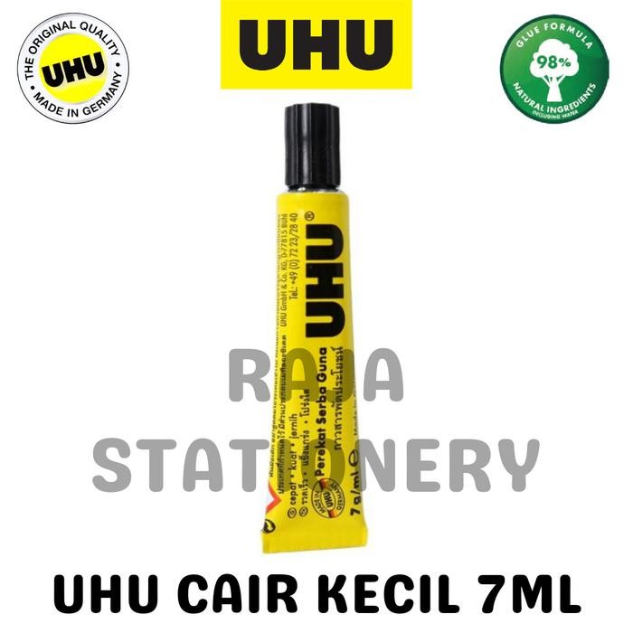 

Neosign - Uhu All Purpose Glue 7Ml Lem Serbaguna Uhu Cair Bening Kecil [10Pcs]