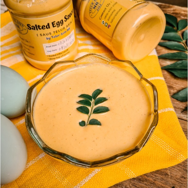 

Saus Telur Asin ( Salted Egg Sauce ) 250ml - TELUR ASIN MR