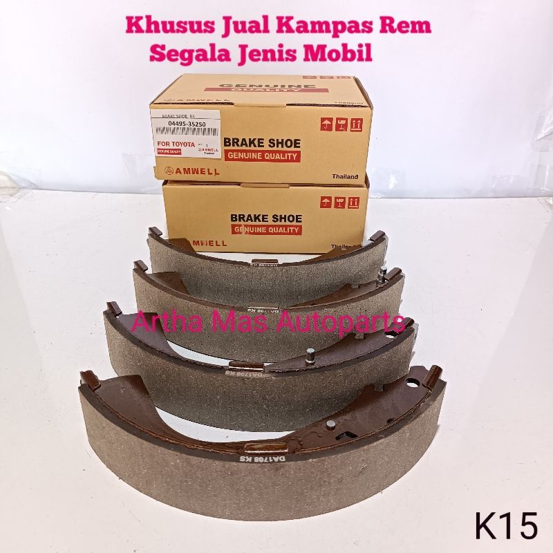 Kampas Rem Belakang Hiace Comuter New HIACE Brake Shoe Hiace Comuter New HIACE