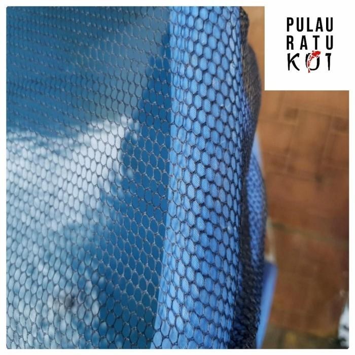 jaring tutup kolam VAT terpal bulat bak karantina ikan Koi
