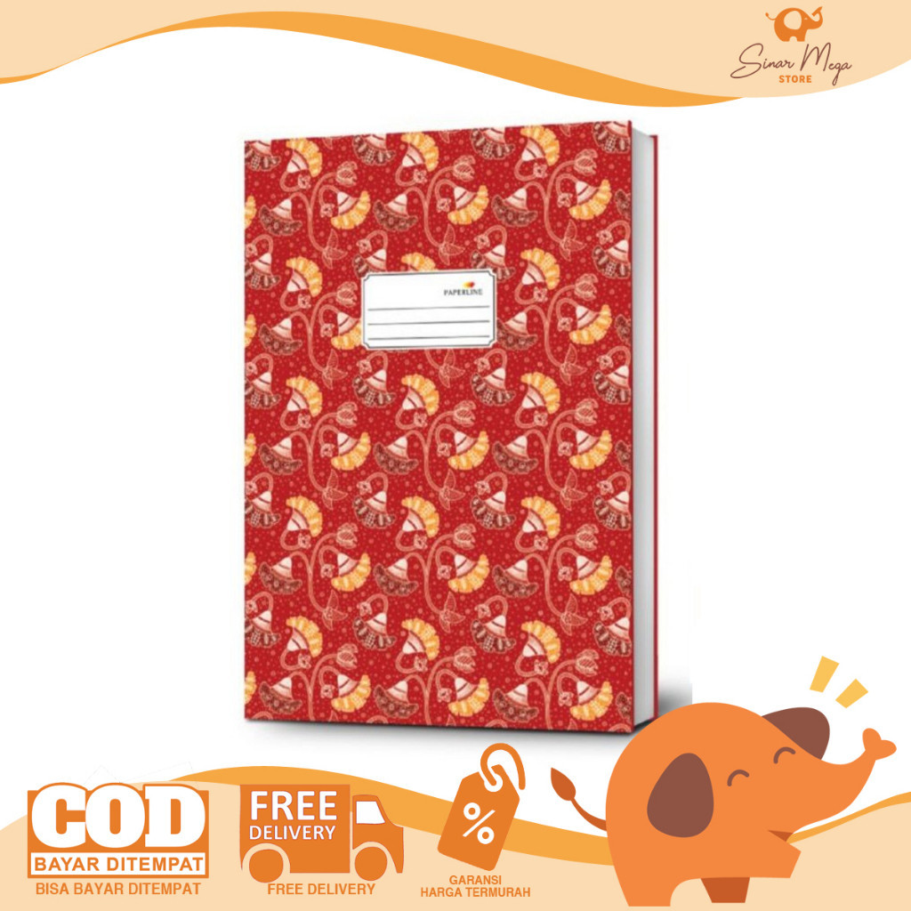 

Paper Buku Hardcover Folio 200 Lembar Orinal