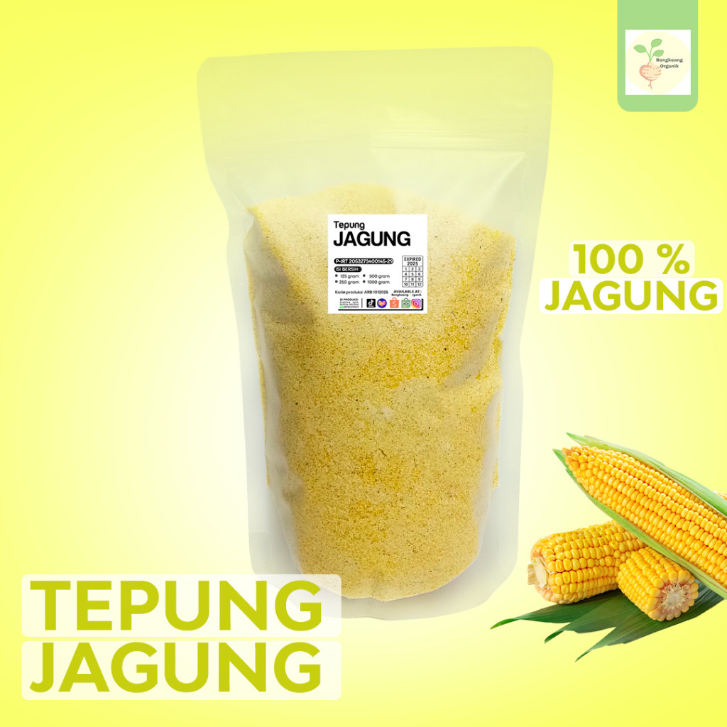 

Tepung Jagung 500gr - Corn Flour (Bukan Maizena)