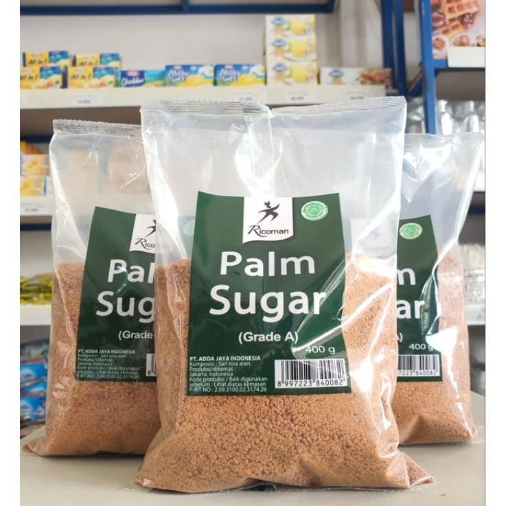 

Ricoman Palm Sugar 400Gr / Gula Aren Bubuk 400Gr