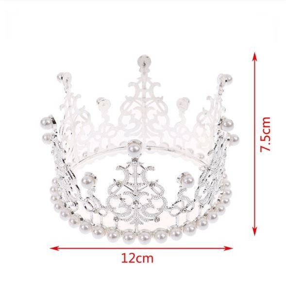 Topper Kue Cake Mahkota Crown Princess Puteri Ulang Tahun Birthday Ultah Pesta