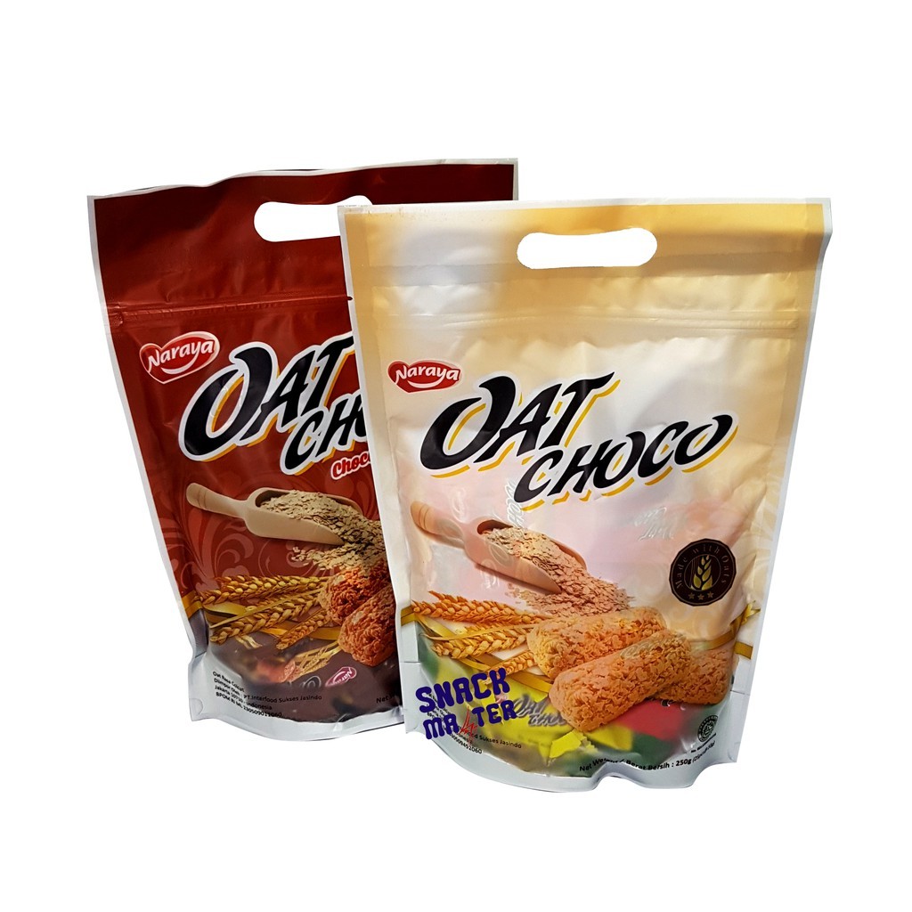 

Naraya Oat Choco - Netto 250 gr (Isi 25 pcs x @ 10gr)