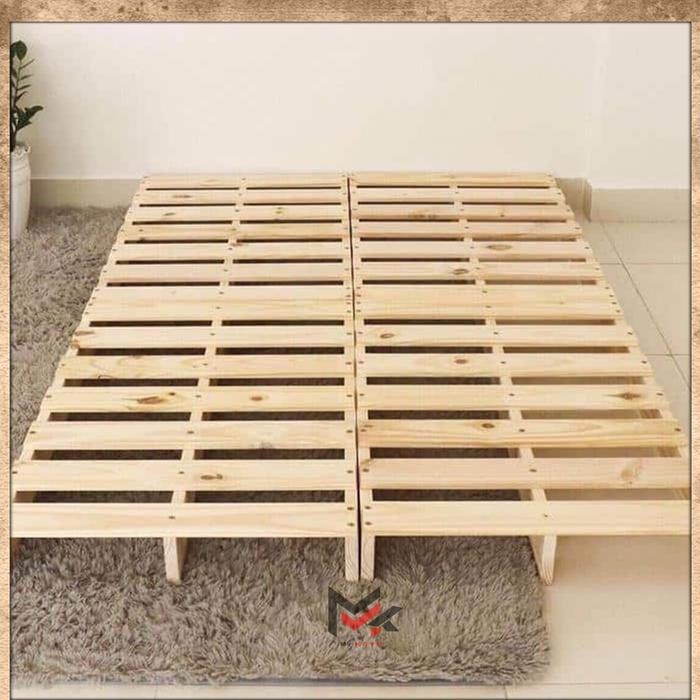 divas Dipan Tempat Tidur Dipan Kasur Pallet Kayu Tatakan