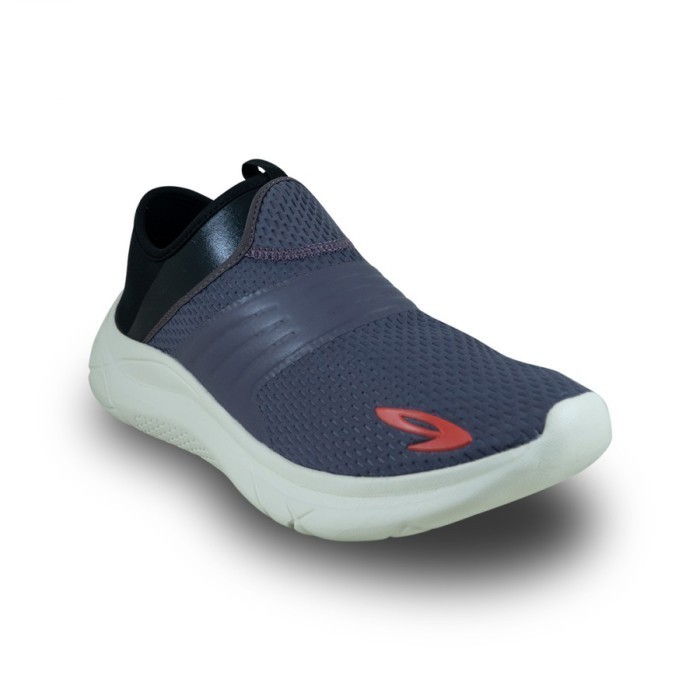 PRODUK 910 NINETEN OSAKA ARCH FIX - SEPATU LARI ABU-TUA/HITAM/PUTIH GADING