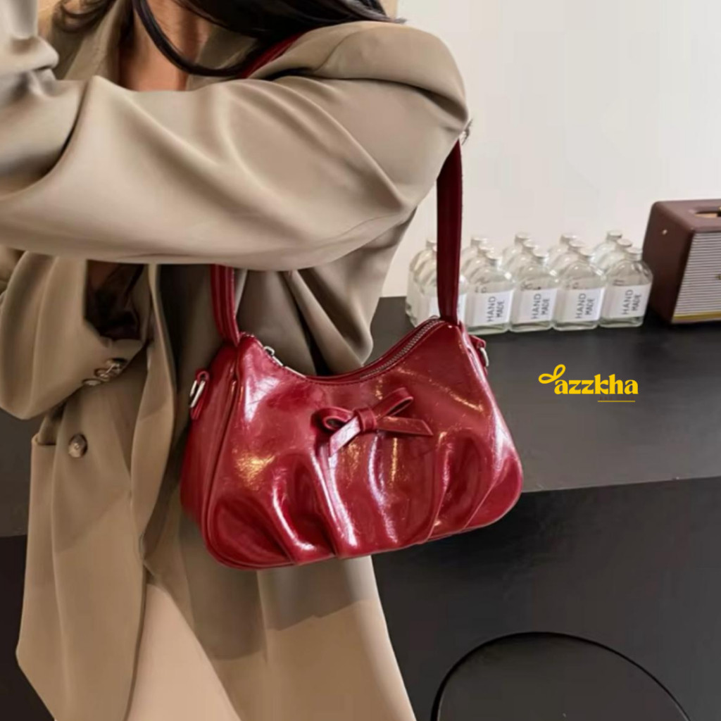 Tas Selempang Kamiya Shoulder bag Wanita Terbaru Motif polos Tas bahu