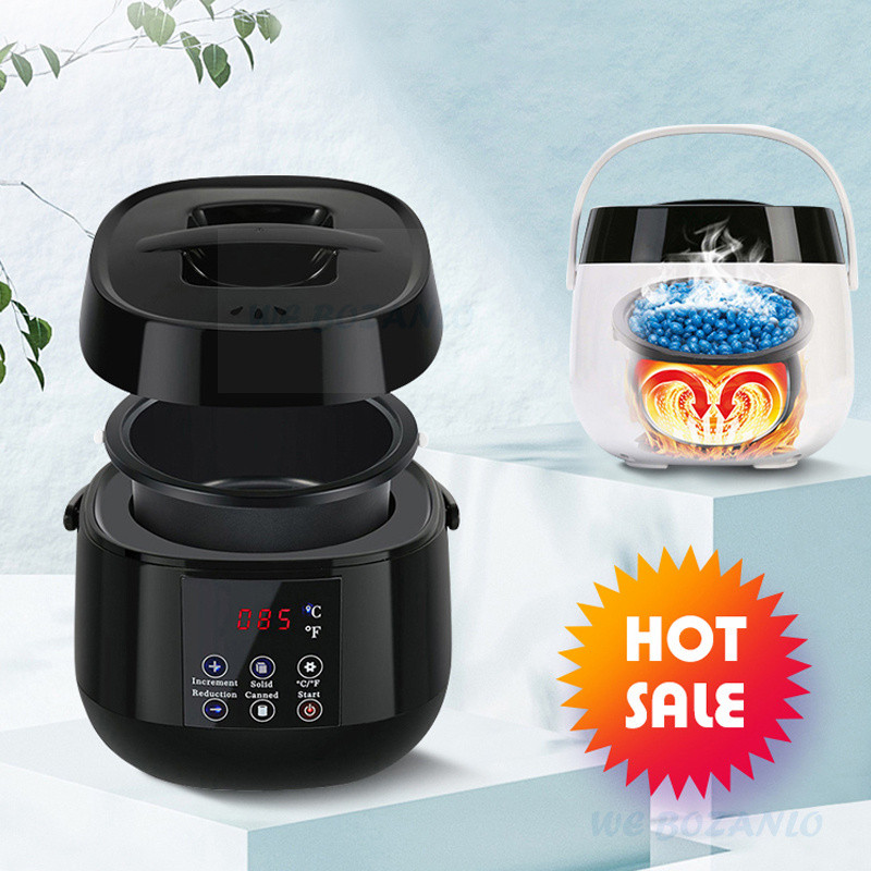 LCD Smart Profesional Pemanas Lilin Penghangat Penghilang Mesin Lilin SPA Tangan Kaki Epilator Depil