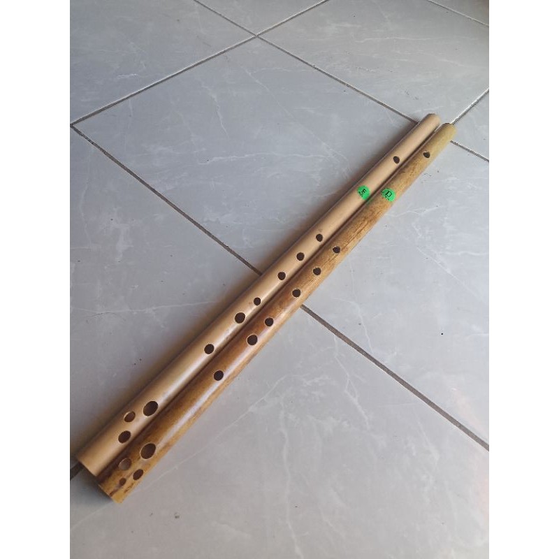 Suling bambu dangdut D bass , E bass,C bass ( dan lain",lihat variasi) 1 pcs