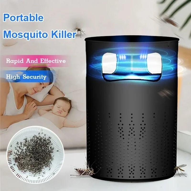 Lampu LED Lampu Pembunuh Nyamuk Bisu Lampu Pengusir Serangga USB Pembunuh Serangga Zapper Perangkap 