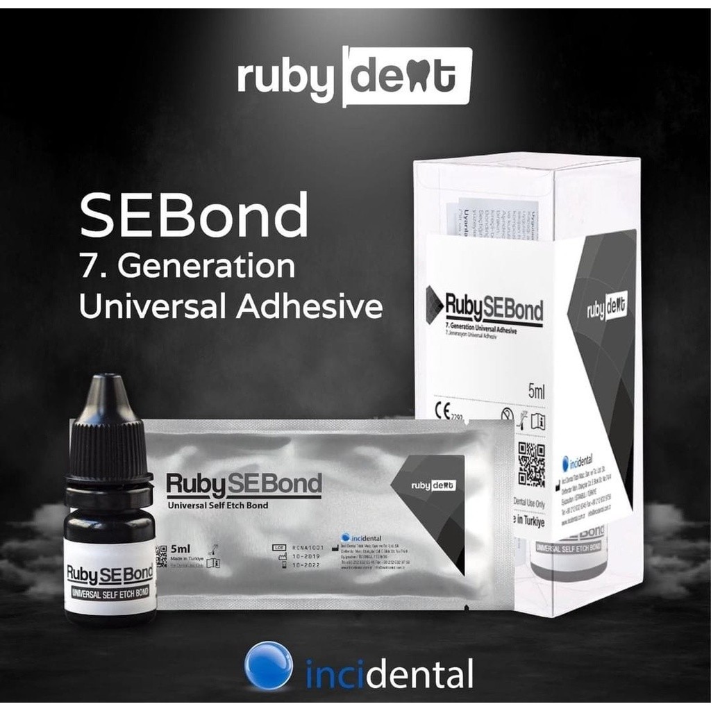 Ruby SE Bond / Dental Bonding Resin Primer Generasi 7 / Lem Composite / Tambalan gigi /Bahan Perekat