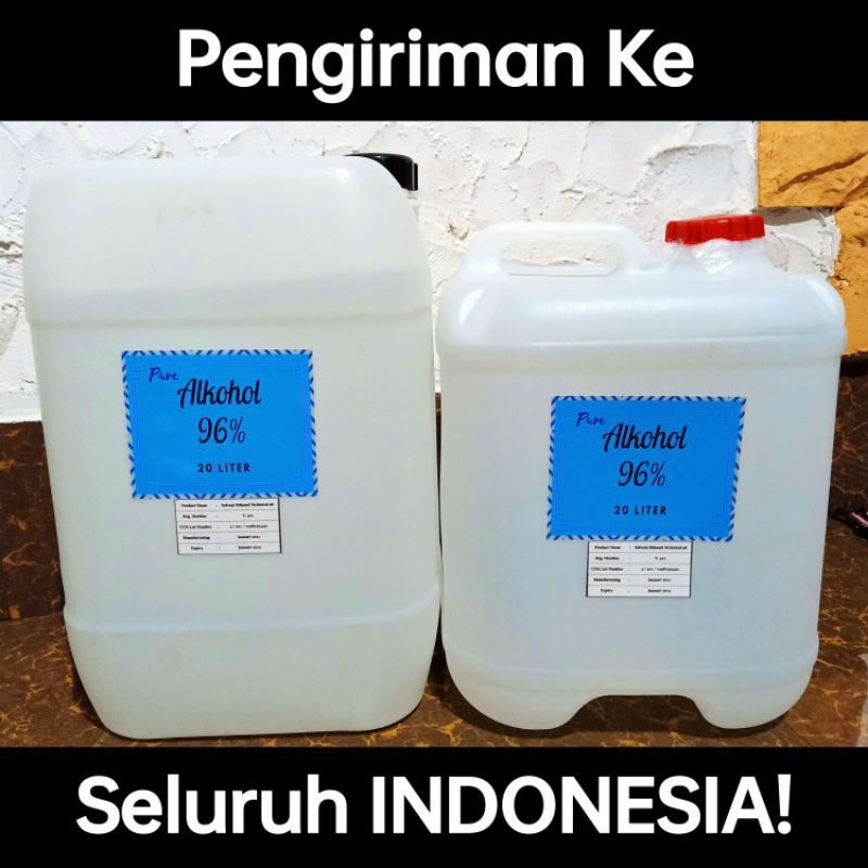 Alkohol 96% 20 Liter Ethanol Technical Grade