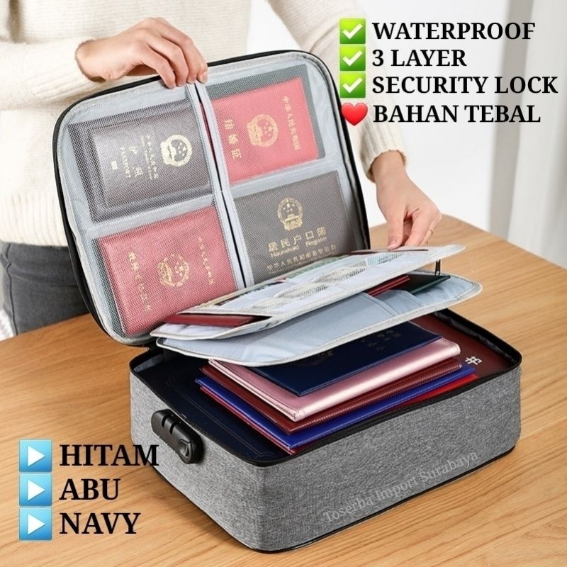 

Ready Stock Tas Dokumen / Map Dokumen / Tempat Berkas Dokumen / Organizer Original